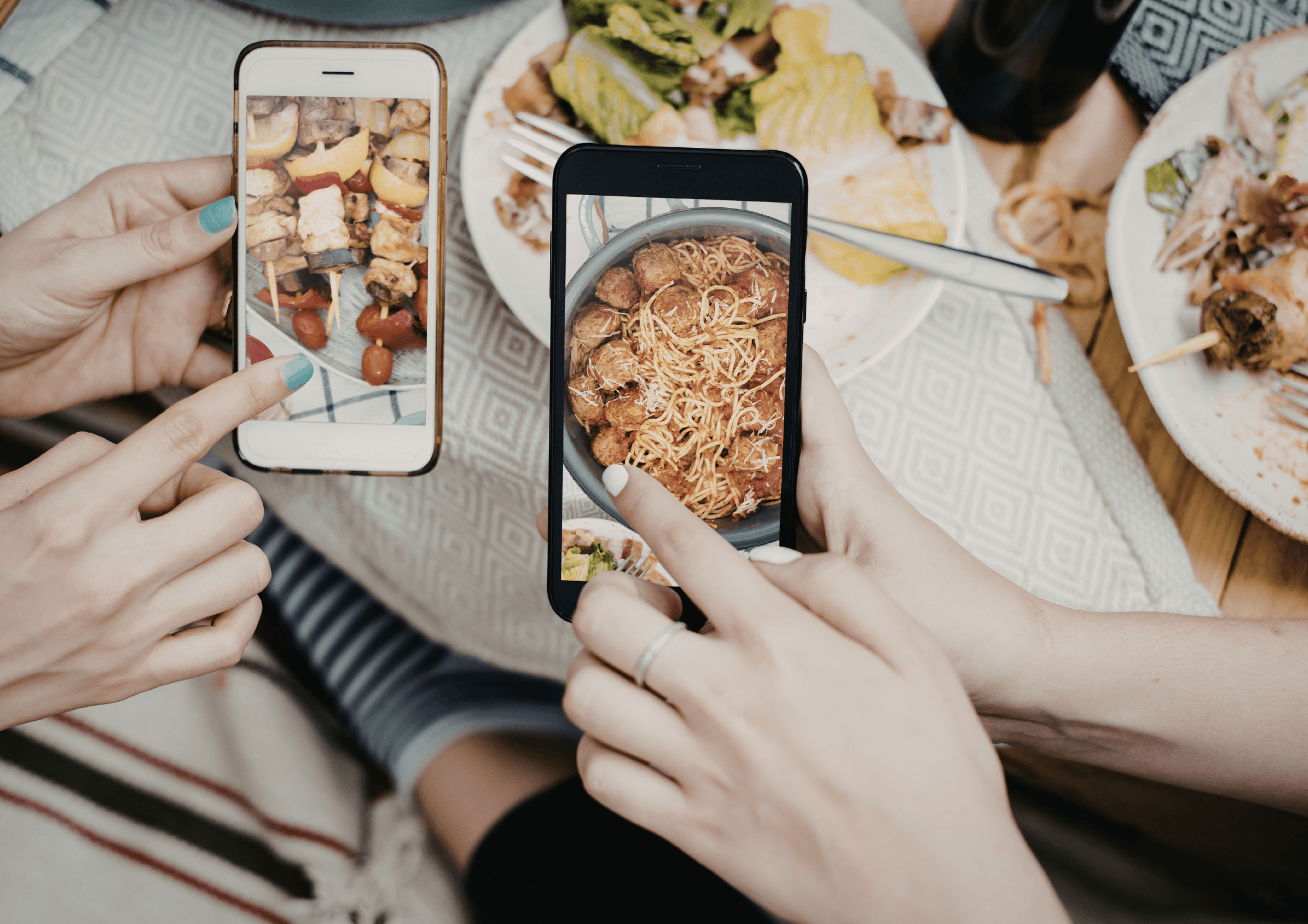 food discovery on the phone