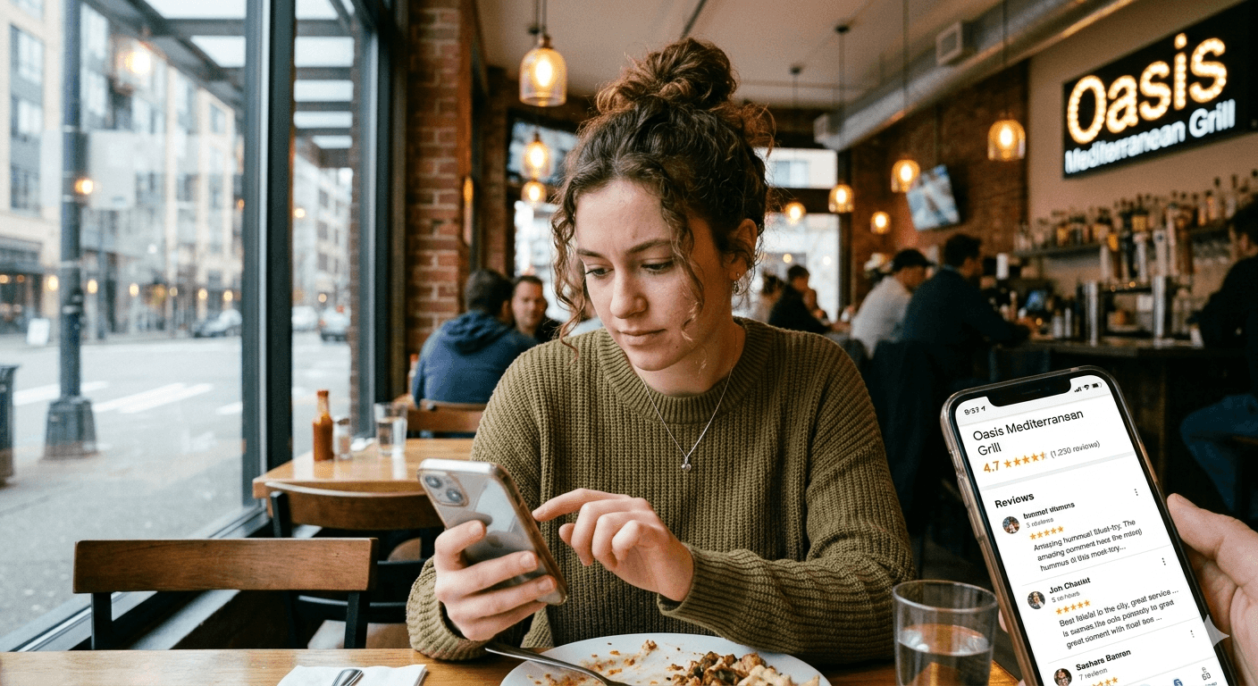 google reviews restaurant