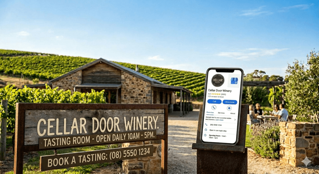 How to Set Up Google Business Profile for a Winery Cellar Door