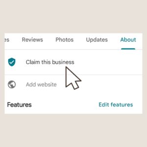 claim this business = google business profile for restaurants