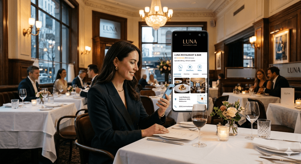 how to set up google business profile for restaurants