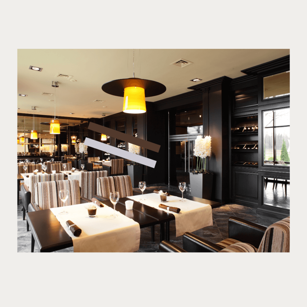 restaurant interior dining area hospitality