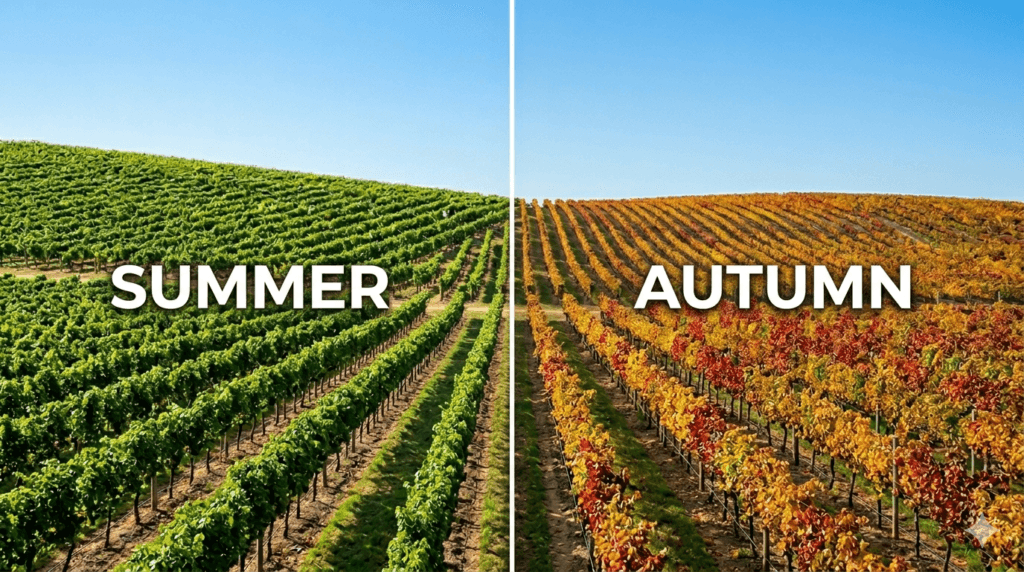 summer/autumn- seasonal photos for winery example
