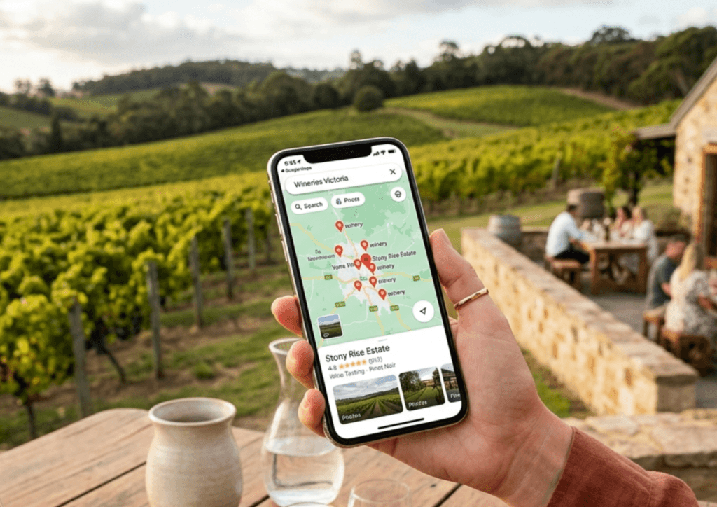 winery google business profile