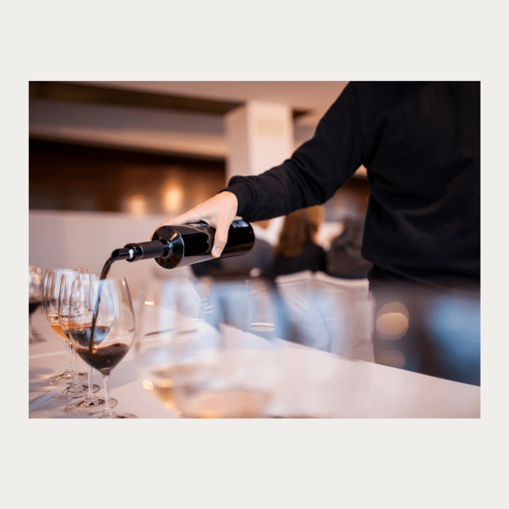 wine tasting experience at winery cellar door in Victoria