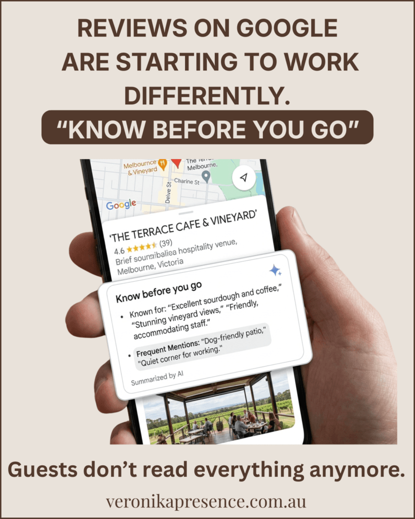 know before you go - google AI gemini on google business profile