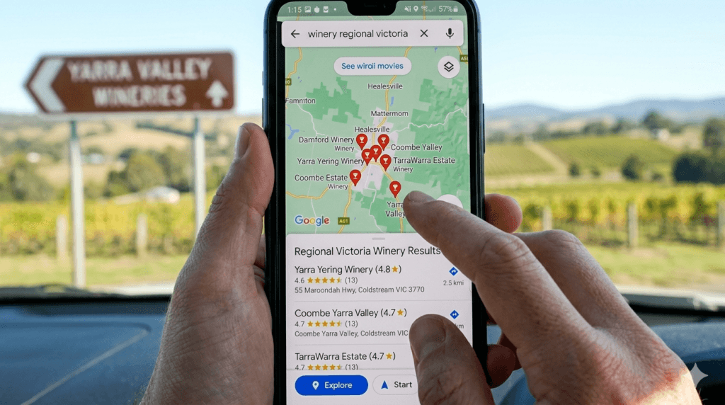 how tourist choose winery